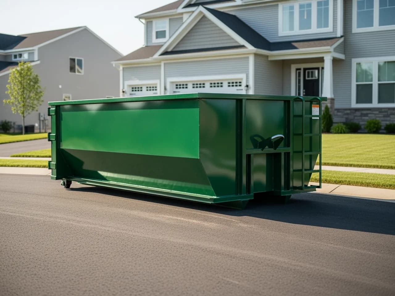 10 Yard roll-off dumpster